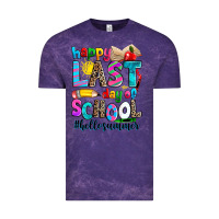 Cloud Purple happy last day of school Vintage Tee - Zillion Design Studio