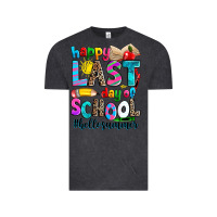 Vintage Black happy last day of school Vintage Tee - Zillion Design Studio