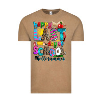 Vintage Coffee happy last day of school Vintage Tee - Zillion Design Studio