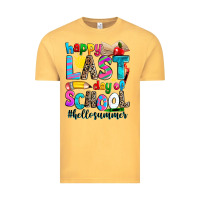 Vintage Mustard happy last day of school Vintage Tee - Zillion Design Studio