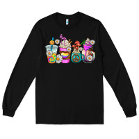 Black hippie coffee cups Long Sleeve Tee - AdoDesignShop