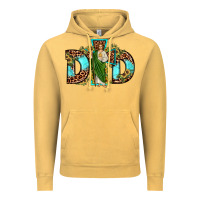 Vintage Mustard dad san judas sunflower leopard turquoise Vintage Hoodie - JahusDesignShop