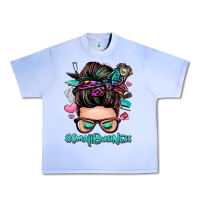 Grape Ice small business messy bun Urban Heavy Tee - Zillion Design Studio