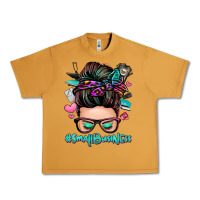 Peanut Butter small business messy bun Urban Heavy Tee - Zillion Design Studio