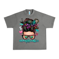 Tornado small business messy bun Urban Heavy Tee - Zillion Design Studio