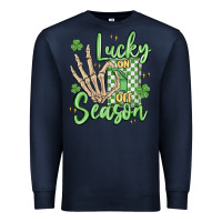 Navy lucky season Premium Sweatshirt - MaliasSmallBusiness