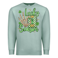 Seafoam lucky season Premium Sweatshirt - MaliasSmallBusiness