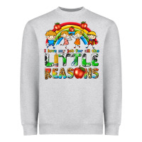 Heather Grey i love my job for all the little reasons Heavyweight Sweatshirt - texasbilliewilder