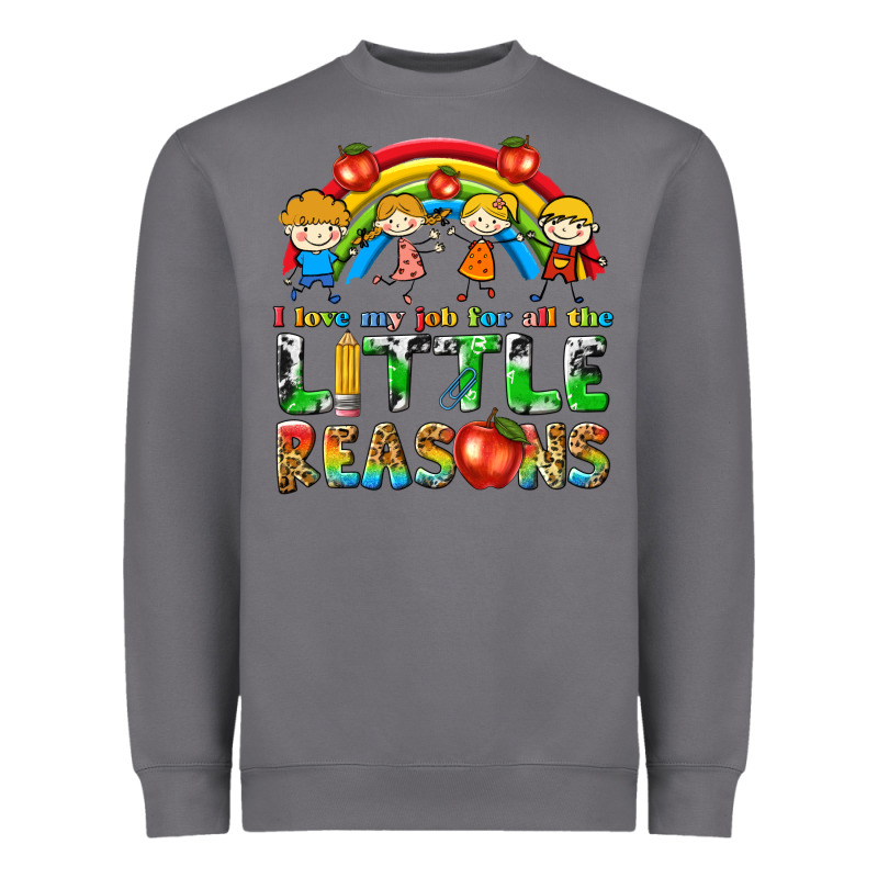 I Love My Job For All The Little Reasons Heavyweight Sweatshirt by texasbilliewilder | Teevron