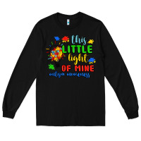 This Little Light Of Mine Autism Awareness Long Sleeve Tee | Teevron