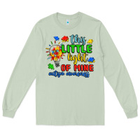 Matcha this little light of mine autism awareness Long Sleeve Tee - JahusDesignShop