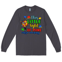 Smoke this little light of mine autism awareness Long Sleeve Tee - JahusDesignShop