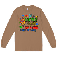 Toasted Coconut this little light of mine autism awareness Long Sleeve Tee - JahusDesignShop