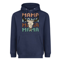 Navy mama Heavyweight Hoodie - MaliasSmallBusiness