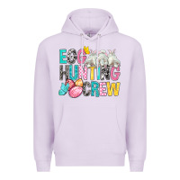 Lilac Egg Hunting Crew Easter Premium Hoodie - BundleAndBundleShop