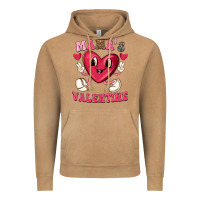 Vintage Camel mamas valentine with cute heart Vintage Hoodie - texasbilliewilder