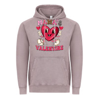 Vintage Zinc mamas valentine with cute heart Vintage Hoodie - texasbilliewilder