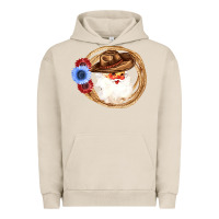 Pigment French Oak Cowboy Santa Urban Hoodie - Bettercallsaul