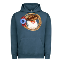 Pigment Midnight Navy Cowboy Santa Urban Hoodie - Bettercallsaul