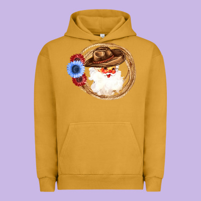 Cowboy Santa Urban Hoodie Designed By Bettercallsaul