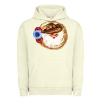 Pigment Pistachio Cowboy Santa Urban Hoodie - Bettercallsaul