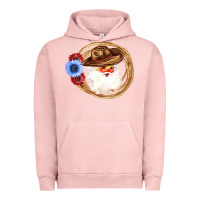 Pigment Salmon Cowboy Santa Urban Hoodie - Bettercallsaul