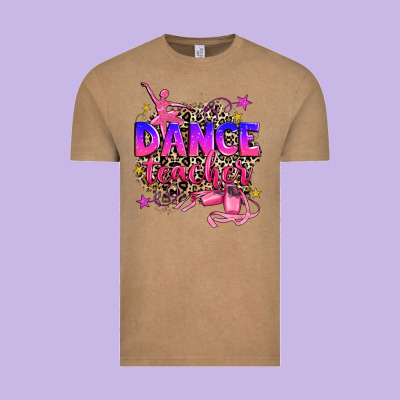 Dance Teacher Vintage Tee Designed By Zillion Design Studio