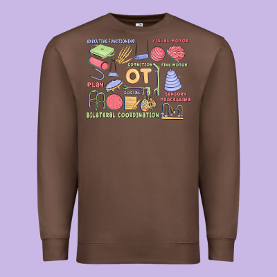 Biliteral Coordintiom Premium Sweatshirt Designed By Maliassmallbusiness