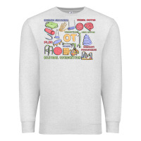 Oatmeal Heather biliteral coordintiom Premium Sweatshirt - MaliasSmallBusiness