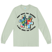 Matcha what makes you different is what makes you beautif Long Sleeve Tee - JahusDesignShop