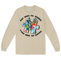 Mushroom what makes you different is what makes you beautif Long Sleeve Tee - JahusDesignShop