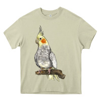 Mossy Cocktail Parrot Heavy Core Tee - LillyAllenDesigns