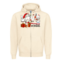 Sandshell Christmas love  dentist Zipper Hoodie - AdoDesignShop