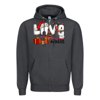 Christmas Love  Dentist Zipper Hoodie | Teevron
