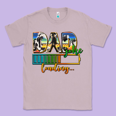 Dad Joke Loading Classic Tee Designed By Adodesignshop