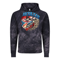 Cloud Black American babe Vintage Hoodie - Zillion Design Studio