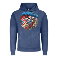 Vintage Denim American babe Vintage Hoodie - Zillion Design Studio