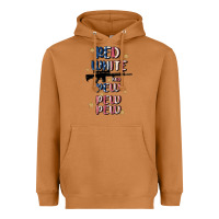Meerkat red white and pew pew pew Heavyweight Hoodie - MaliasSmallBusiness