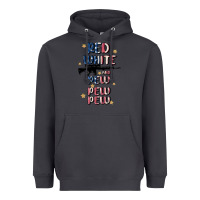Smoke red white and pew pew pew Heavyweight Hoodie - MaliasSmallBusiness