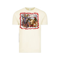 Vintage Arctic christmas goats Vintage Tee - RanaPortraitStore