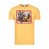Christmas Goats Vintage Tee | Teevron