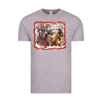 Vintage Zinc christmas goats Vintage Tee - RanaPortraitStore