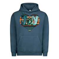 Pigment Midnight Navy Joy Christmas Urban Hoodie - Bettercallsaul
