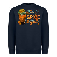Navy pumpkin spice everything Heavyweight Sweatshirt - Zillion Design Studio