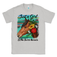 Moon Dust just a girl who loves horseshoe Classic Tee - RanaPortraitStore