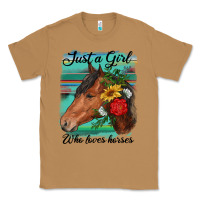 Toasted Coconut just a girl who loves horseshoe Classic Tee - RanaPortraitStore