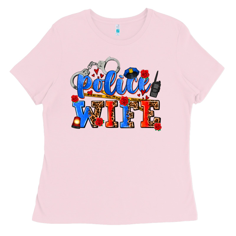 Police Wife Ladies Tee by AdoDesignShop | Teevron