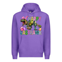 Purple Happy Eastrawr Easter Premium Hoodie - BundleAndBundleShop