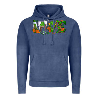 Vintage Denim Dental Love St. Patricks Day Vintage Hoodie - RanaPortraitStore