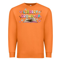 Carrot library grown up Premium Sweatshirt - MaliasSmallBusiness